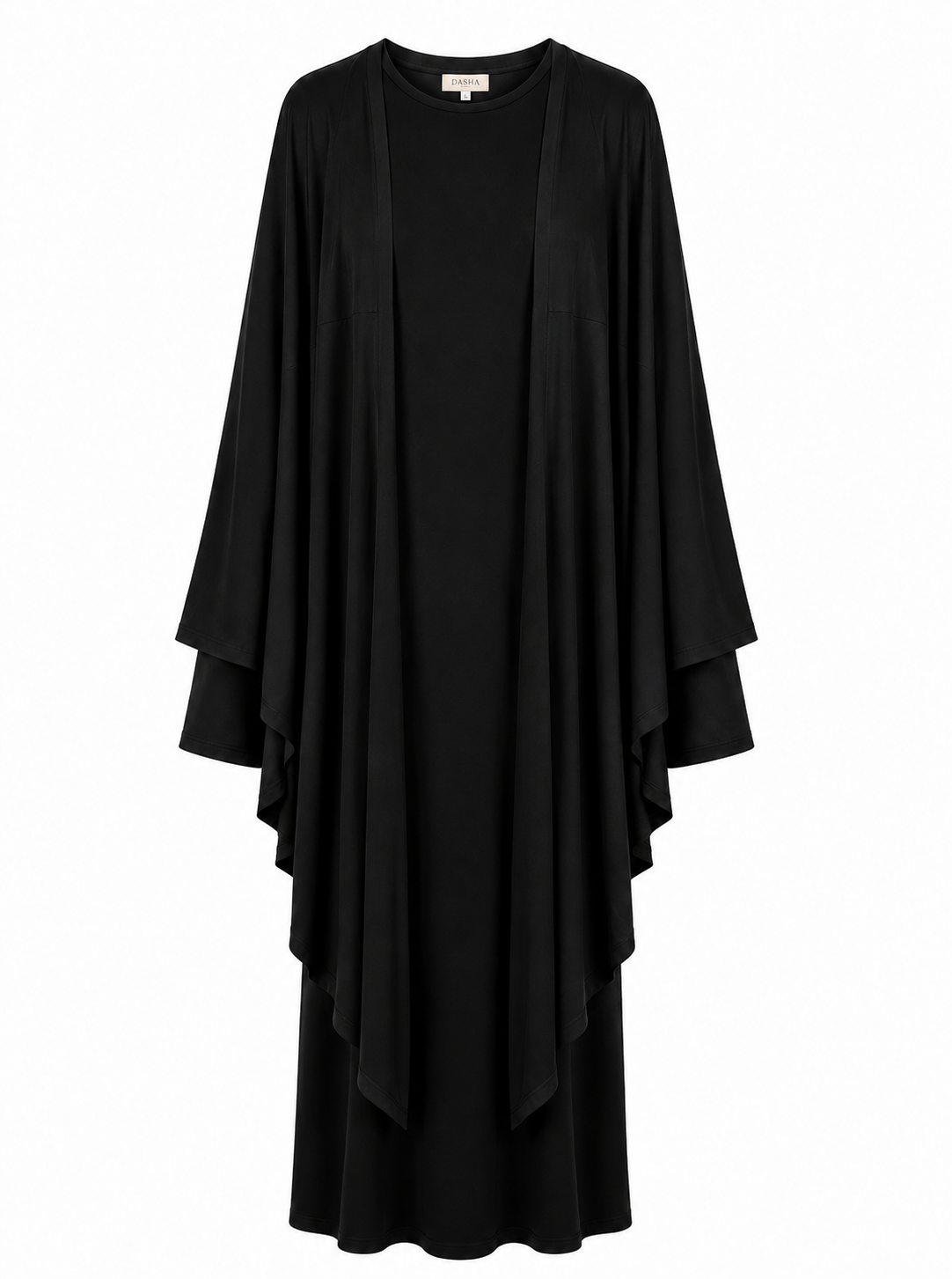 THE HÉROÏNE DRESS - ALL BLACK