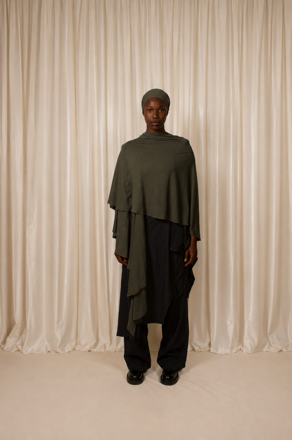 THE HÉROÏNE TOP - KHAKI