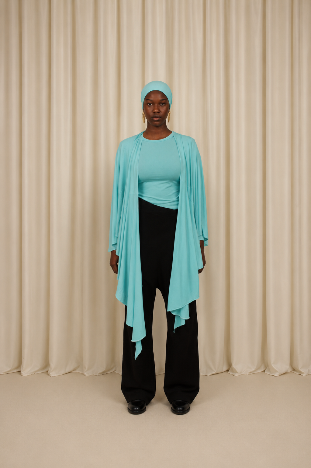 THE HÉROÏNE TOP - TIFFANY BLUE