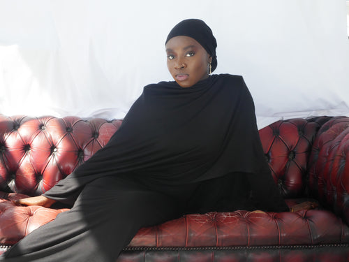THE HÉROÏNE DRESS - ALL BLACK
