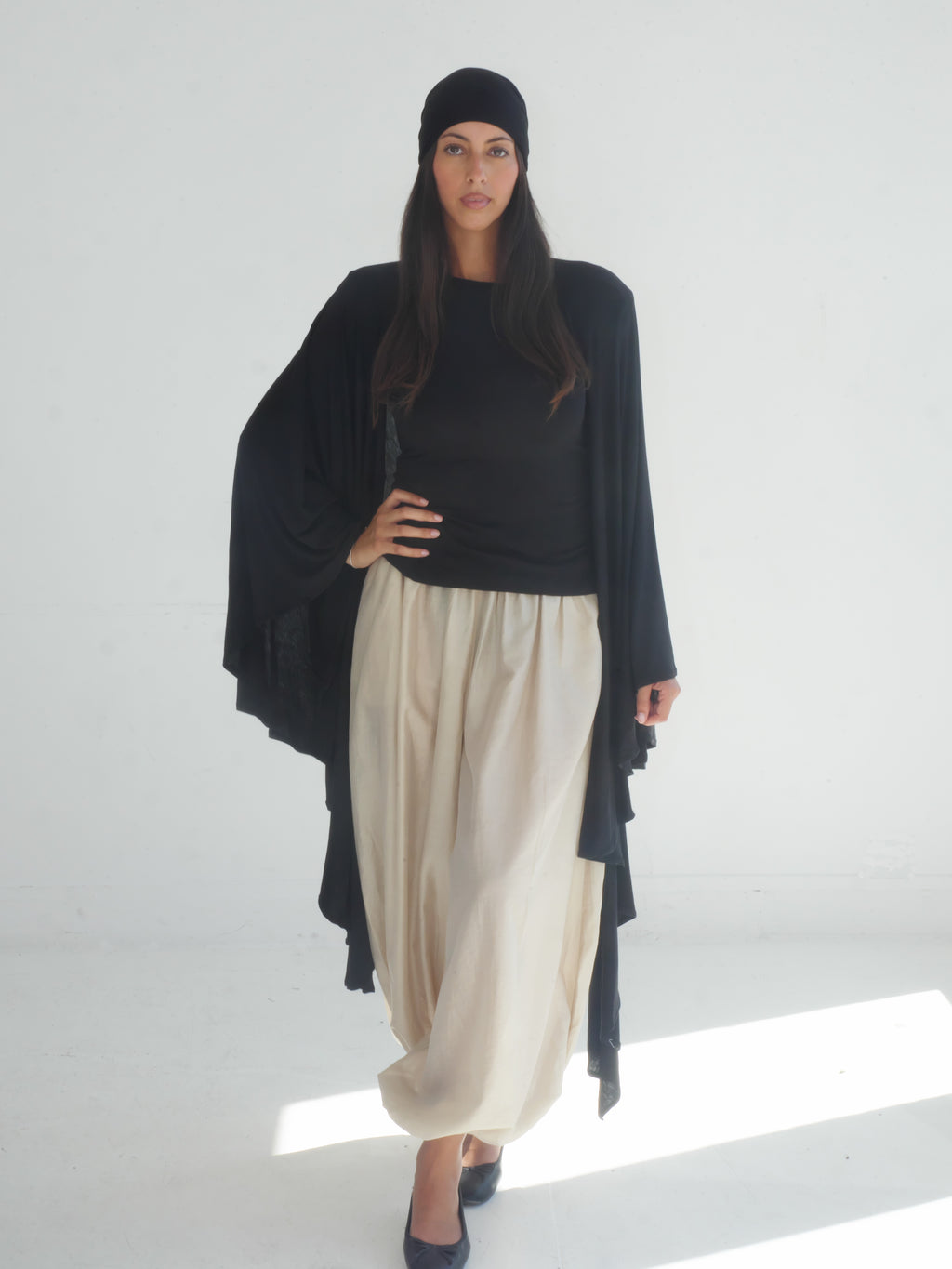 THE HÉROÏNE TOP - ALL BLACK