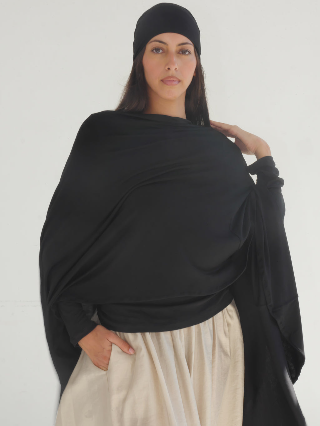 THE HÉROÏNE TOP - ALL BLACK