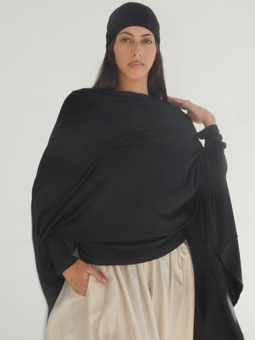 THE HÉROÏNE TOP - ALL BLACK