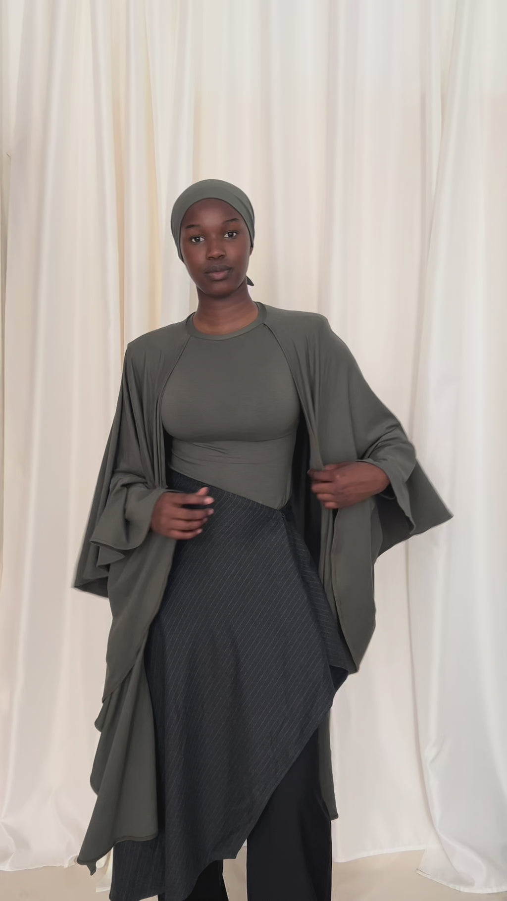 THE HÉROÏNE TOP - KHAKI